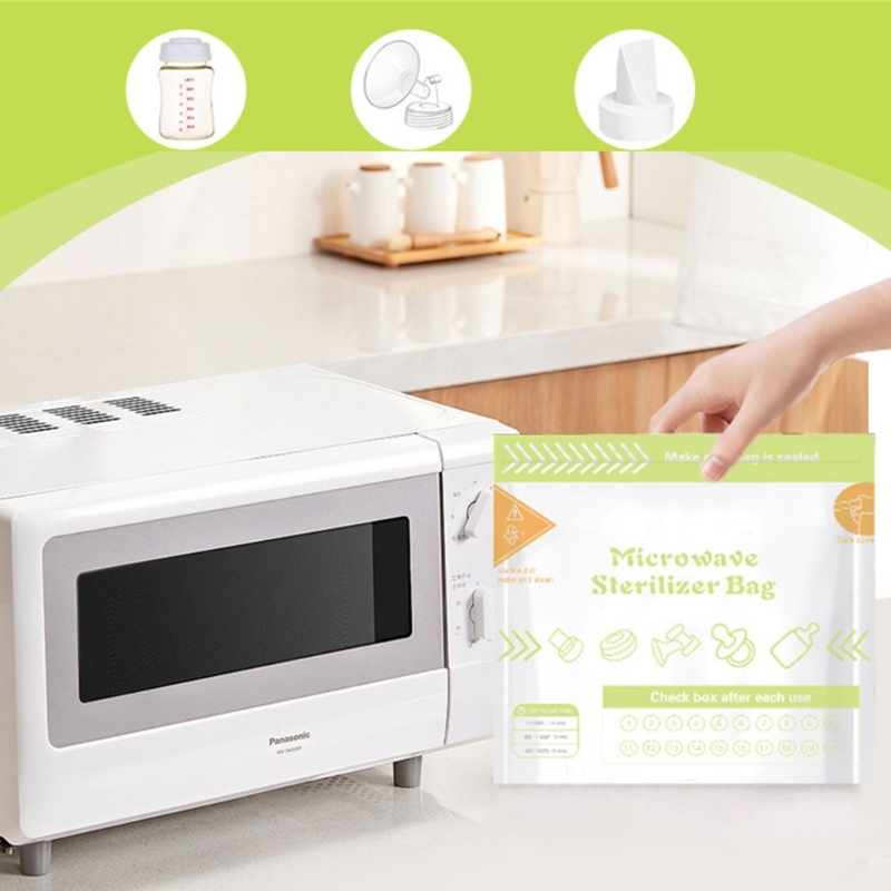 Zwitsal Baby Products - 10 sztuk/zestaw Wielorazowe torby do sterylizacji